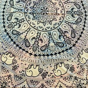 Ivory Ella tapestry / throw